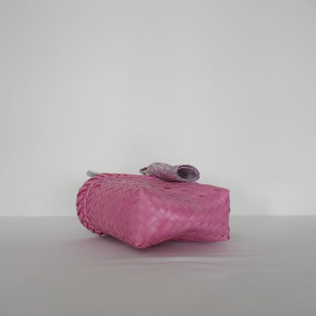 【10月13日(火)〜10月16日(金)発送】 Bag×Handkerchief［B］Mekearibag (Size : XS) _ Pink Mirage
