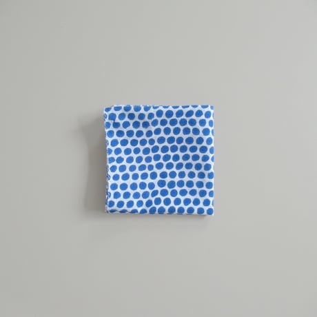 【8月24日(月)〜8月28日(金)発送】 Indian Cotton Handkerchief [F] - BLUE62