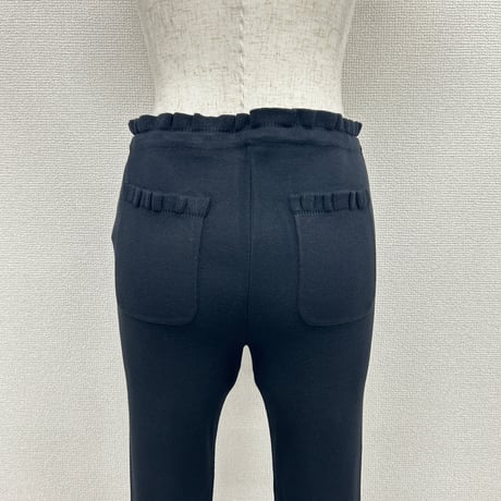 【PROVOKE】frill hem cropped knit pants