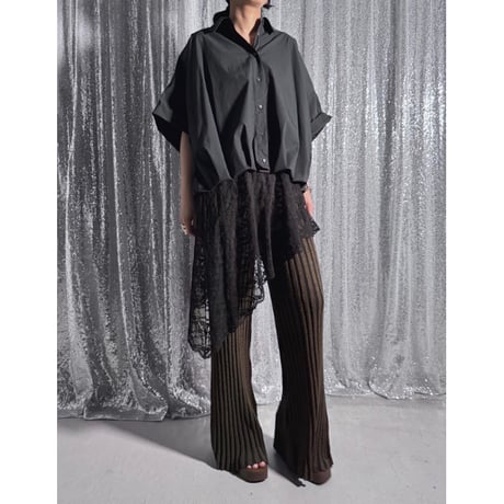 【PROVOKE】loopyarn stripe pants