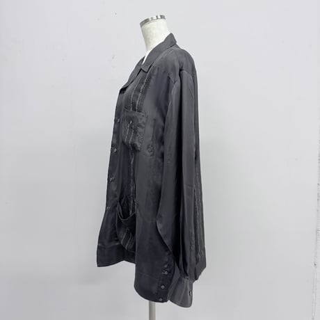 【ARCHIVE STANCE】 cupro cuba shirt JK