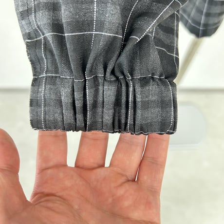 【PROVOKE】half zip check shirt