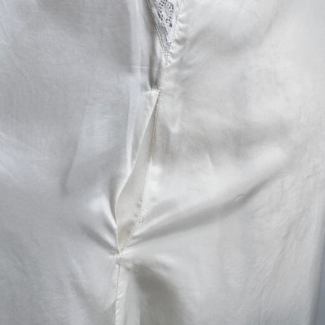 【ARCHIVE STANCE】cupro  lace  slip dress