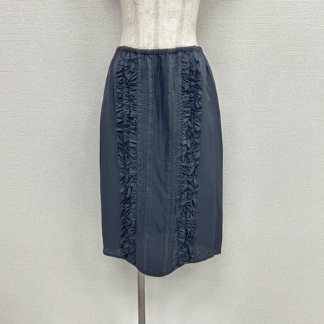 【ARCHIVE STANCE】washable cupro frill skirt