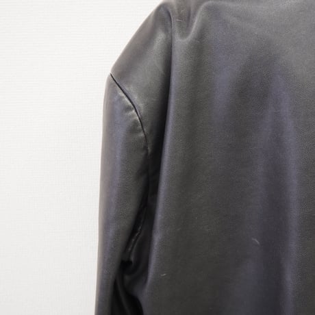 【PROVOKE】　pigment fake leather big jacket