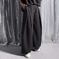 【PROVOKE】dot tuck super wide pants