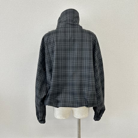 【PROVOKE】half zip check shirt