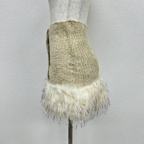 【PROVOKE】transform fake fur knit