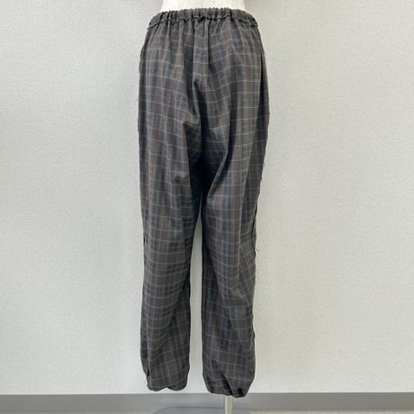 【PROVOKE】check drawstring pants