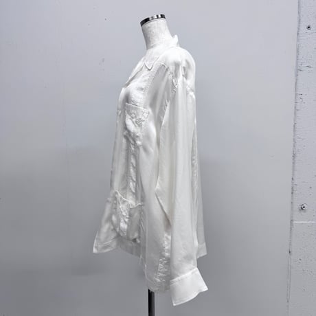 【ARCHIVE STANCE】 cupro cuba shirt JK