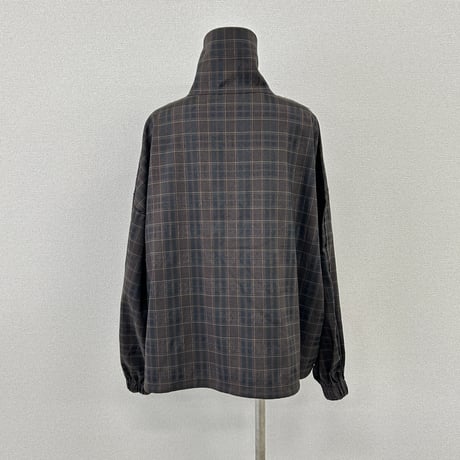 【PROVOKE】half zip check shirt