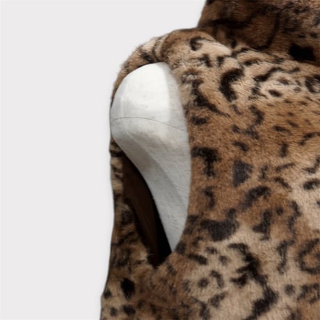 【ARCHIVE STANCE】fake fur mini vest