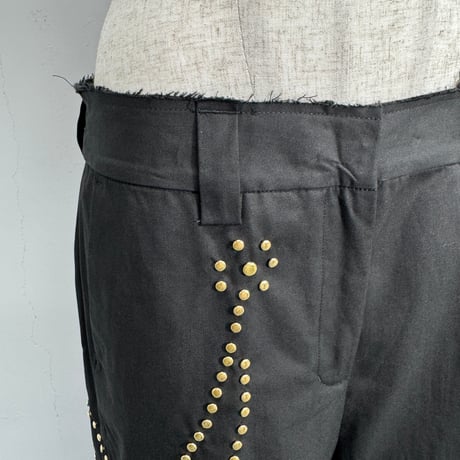 【ARCHIVE STANCE】chain studs  skater  pants