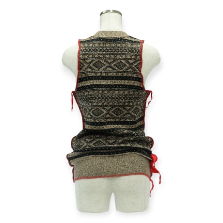 【PROVOKE】fair isle vest