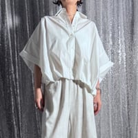 【PROVOKE】short-sleeve balloon shirt