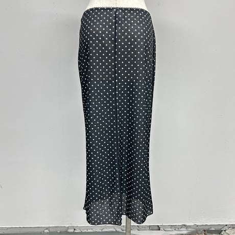 【PROVOKE】sheer dot skirt