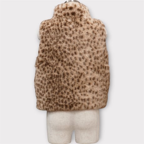 【ARCHIVE STANCE】fake fur mini vest
