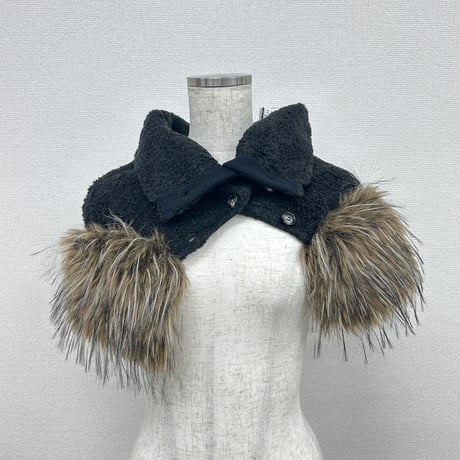【PROVOKE】transform fake fur knit