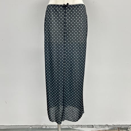 【PROVOKE】sheer dot skirt