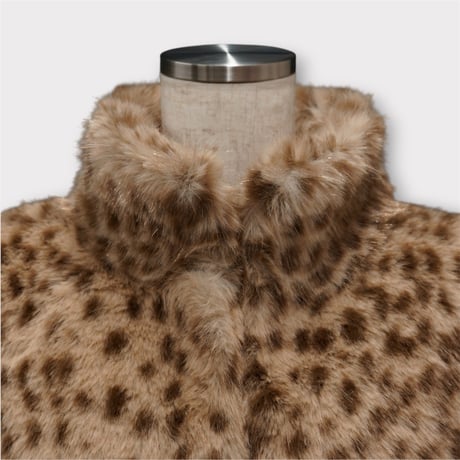 【ARCHIVE STANCE】fake fur mini vest