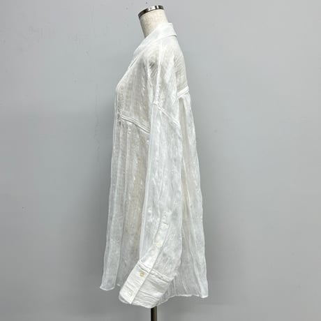 【PROVOKE】sheer check big shirt