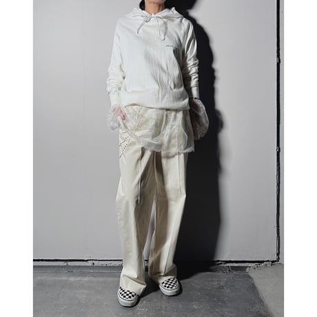 【ARCHIVE STANCE】lace hoodie