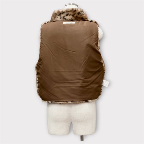 【ARCHIVE STANCE】fake fur mini vest