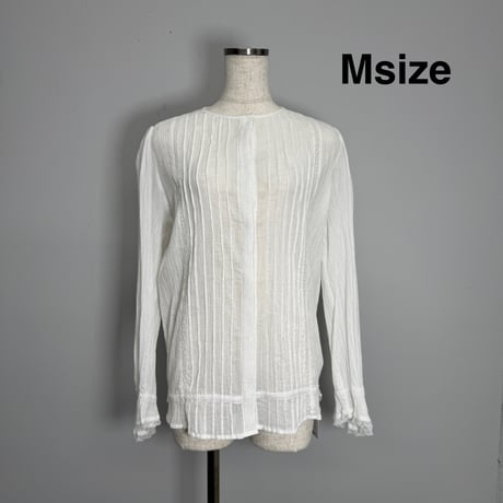 【ARCHIVE STANCE】pintuck blouse