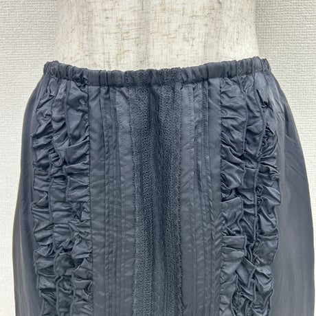 【ARCHIVE STANCE】washable cupro frill skirt