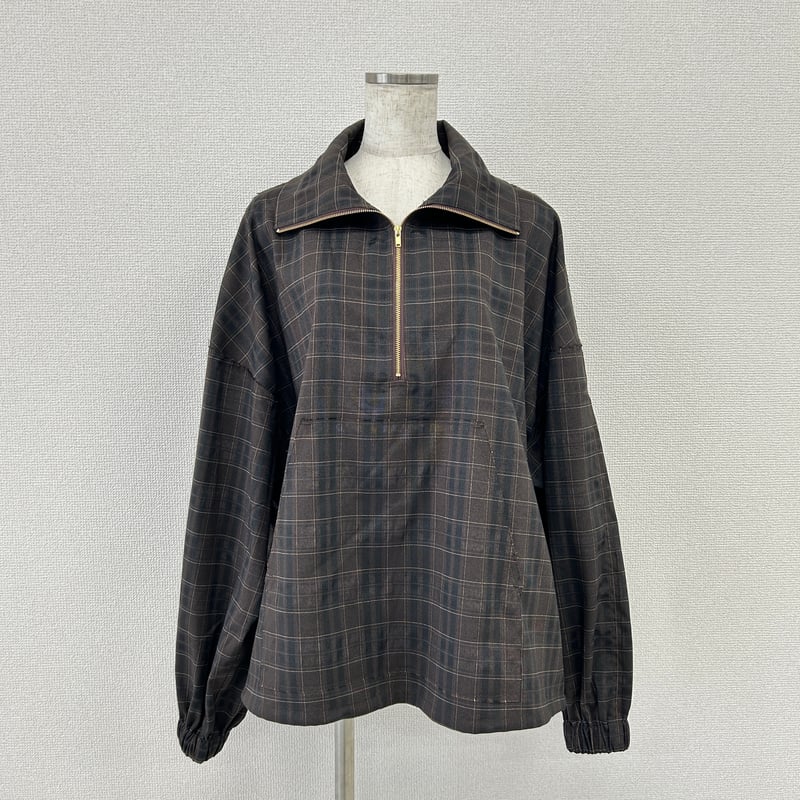 PROVOKE】half zip check shirt | STORE by PROVOK