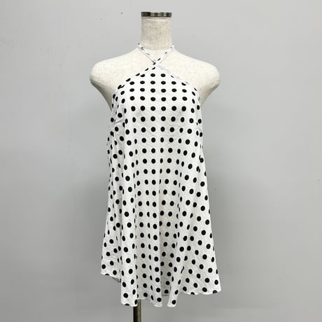 【PROVOKE】dot holter neck tunic