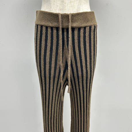 【PROVOKE】loopyarn stripe pants