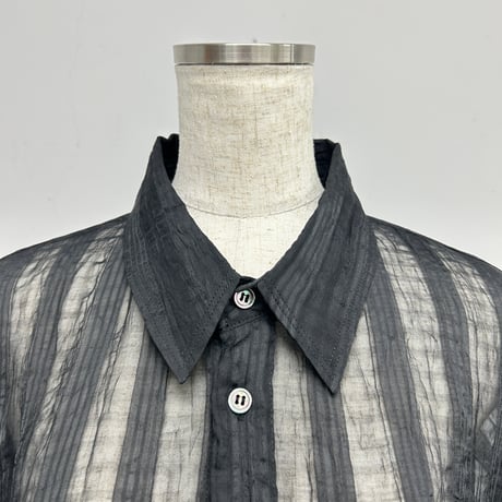 【PROVOKE】sheer check big shirt