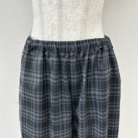 【PROVOKE】check drawstring pants