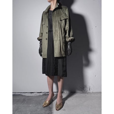 【ARCHIVE STANCE】fake suede military JK