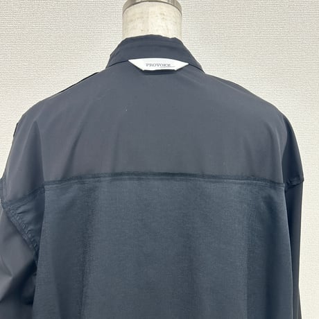 【PROVOKE】balloon hem L/S big shirt