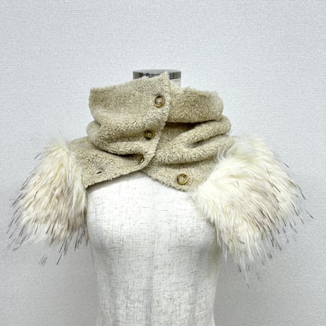 【PROVOKE】transform fake fur knit