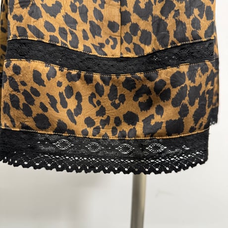 【ARCHIVE STANCE】leopard lace slip dress