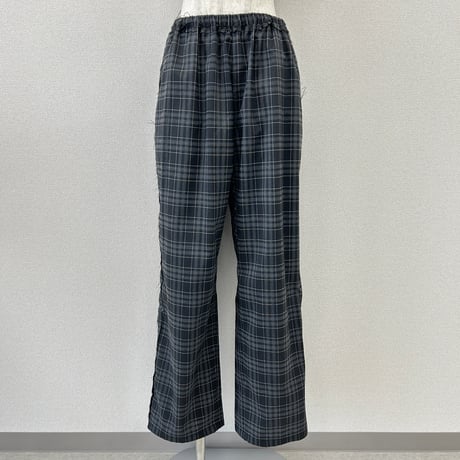 【PROVOKE】check drawstring pants