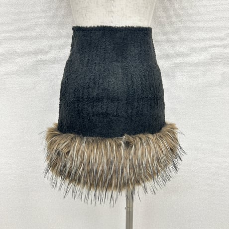 【PROVOKE】transform fake fur knit