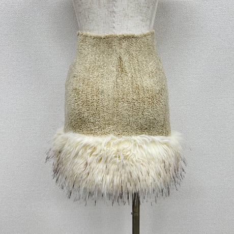 【PROVOKE】transform fake fur knit