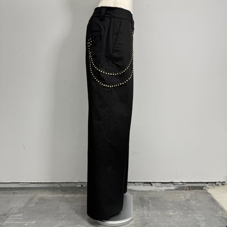 【ARCHIVE STANCE】chain studs  skater  pants