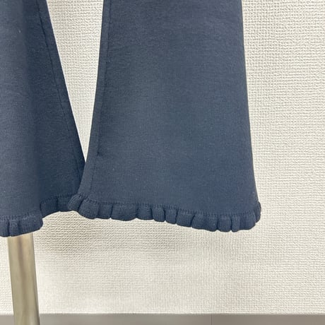 【PROVOKE】frill hem cropped knit pants