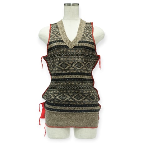 【PROVOKE】fair isle vest