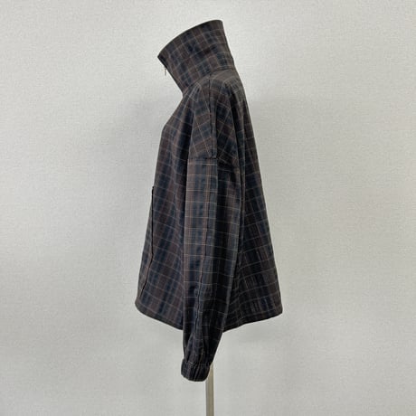 【PROVOKE】half zip check shirt