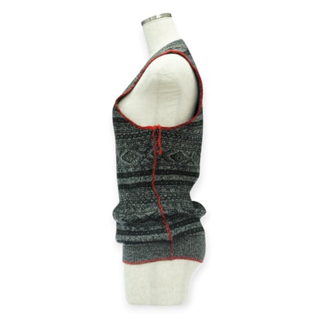 【PROVOKE】fair isle vest