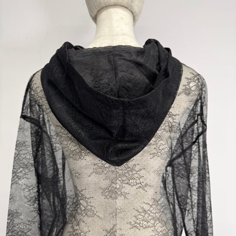 【ARCHIVE STANCE】lace hoodie