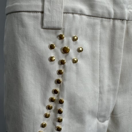 【ARCHIVE STANCE】chain studs  skater  pants