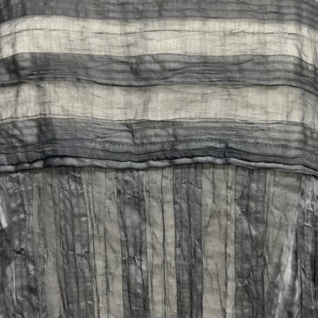 【PROVOKE】sheer check big shirt