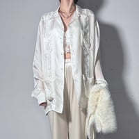 【ARCHIVE STANCE】 cupro cuba shirt JK